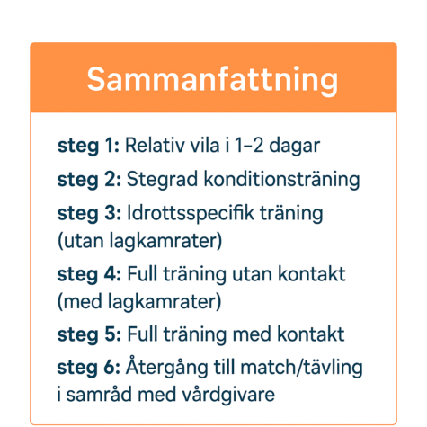 En punktlista som sammanfattar Hjärntrappan 2.0
